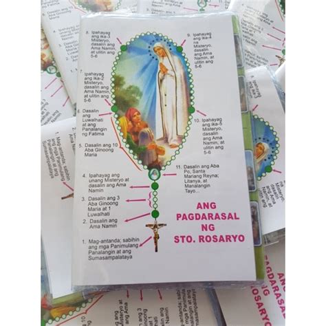 rosary guide tagalog booklet